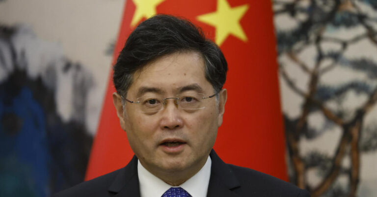 China’s Foreign Minister Qin Gang Abruptly Removed from Post, Leaving Questions Unanswered