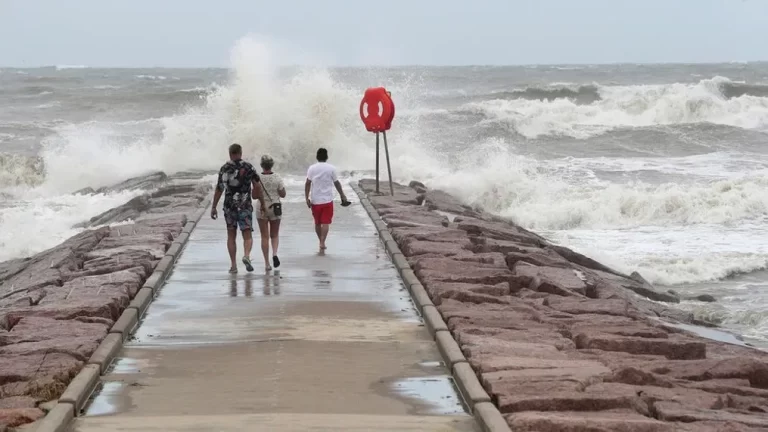 Storm surge warning as Hurricane Beryl hits Texas